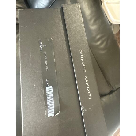 NEW Giuseppe Zanotti Hattie Boots Calfhair Giraffe Print Over the Knee Boot 37.5 - Picture 8 of 10